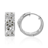 I2 (J) Diamond Silver Earrings (Annette classic)