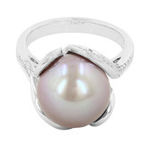 9K Freshwater pearl Gold Ring (Annette)