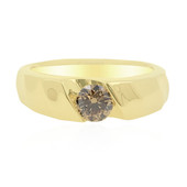 9K SI2 Argyle Brown Diamond Gold Ring (de Melo)