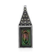 Abalone Shell Silver Pendant (Annette classic)