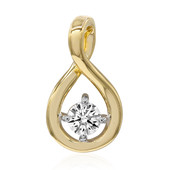 14K IF (D) Diamond Gold Pendant (Annette)