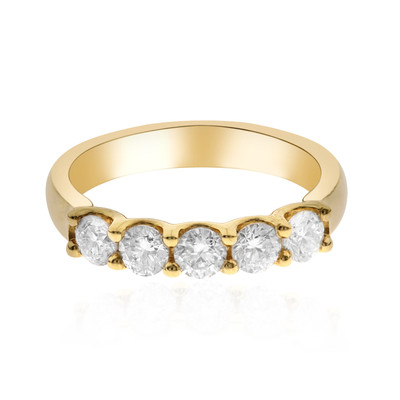 18K SI1 (H) Diamond Gold Ring (CIRARI)