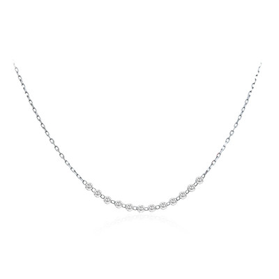 18K SI1 (H) Diamond Gold Necklace (de Melo)
