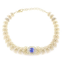 9K AAA Tanzanite Gold Bracelet (Ornaments by de Melo)