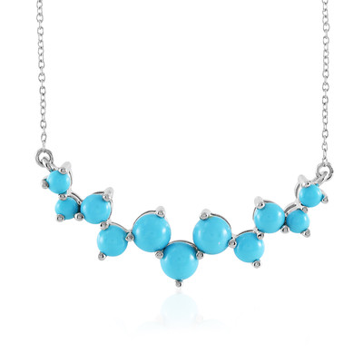 Sleeping Beauty Turquoise Silver Necklace (Faszination Türkis)