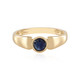 18K Blue Sapphire Gold Ring