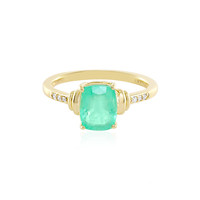 14K Russian Emerald Gold Ring (AMAYANI)