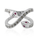 Ruby Silver Ring (Annette classic)