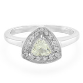 Yellow Scapolite Silver Ring