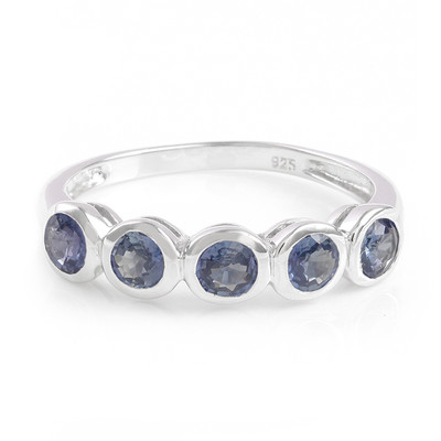 Kanchanaburi Sapphire Silver Ring