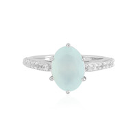 Paraiba Opal Silver Ring