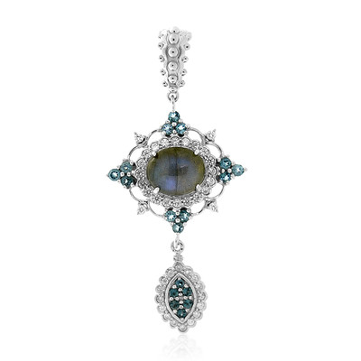 Labradorite Silver Pendant (Dallas Prince Designs)