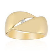 SI1 (G) Diamond Silver Ring (Annette)