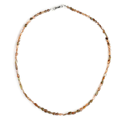 Andalusite Silver Necklace (M de Luca)