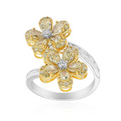 18K SI2 Yellow Diamond Gold Ring (CIRARI)