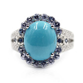 Sleeping Beauty Turquoise Silver Ring (Faszination Türkis)