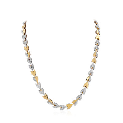 Zircon Silver Necklace (de Melo)