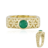 9K Brazilian Emerald Gold Ring (Ornaments by de Melo)