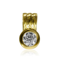 18K VVS1 (H) Diamond Gold Pendant (adamantes [!])