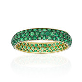 18K AAA Zambian Emerald Gold Ring (Estée Collection)