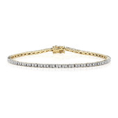 9K SI1 (G) Diamond Gold Bracelet (Annette)