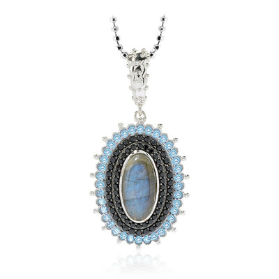 Labradorite Silver Necklace (Dallas Prince Designs)