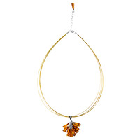 Baltic Amber Silver Necklace