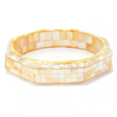 Mother of Pearl Mosaic other Bangle (Dallas Prince Designs)