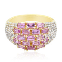 9K Pink Sapphire Gold Ring (Remy Rotenier)