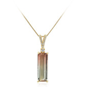 18K Fancy Tourmaline Gold Necklace (CIRARI)