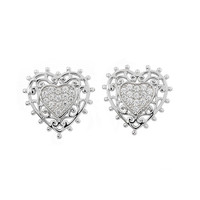 Zircon Silver Earrings (Dallas Prince Designs)