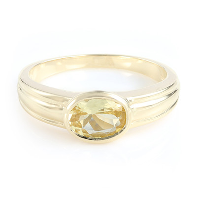 9K Neon Danburite Gold Ring