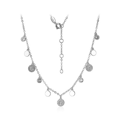 Zircon Brass Necklace (Juwelo Style)