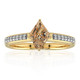 9K Australian sunstone Gold Ring