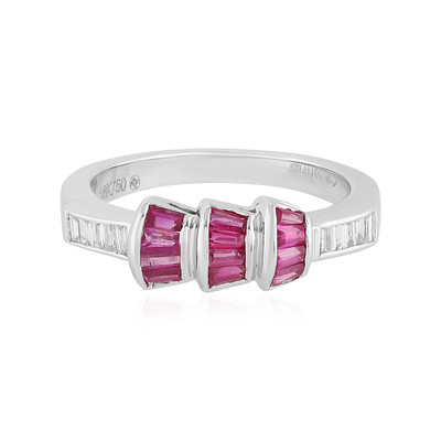 18K Mozambique Ruby Gold Ring
