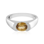 Canary Zircon Silver Ring
