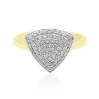 9K SI2 (G) Diamond Gold Ring