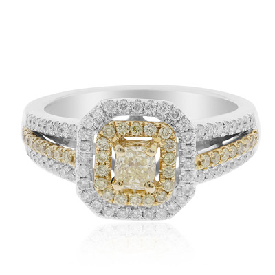 14K SI1 Yellow Diamond Gold Ring (CIRARI)