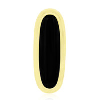Black Onyx Silver Pendant