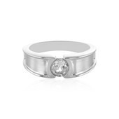 White Topaz Silver Ring