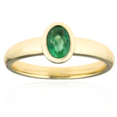 9K Brazilian Emerald Gold Ring (CUSTODANA)