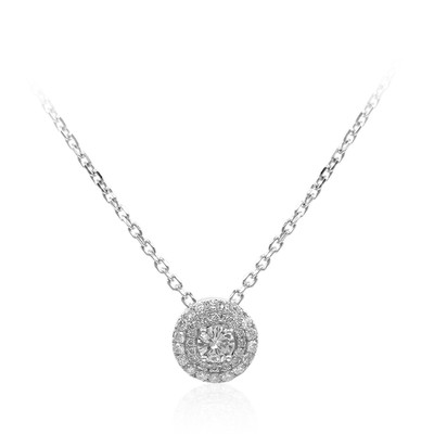 18K SI2 (H) Diamond Gold Necklace (Estée Collection)