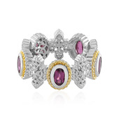 Rhodolite Silver Ring (Dallas Prince Designs)