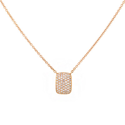 18K SI Diamond Gold Necklace (de Melo)