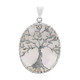Mother of Pearl Silver Pendant (Art of Nature)