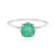 Brazilian Emerald Platinum Ring