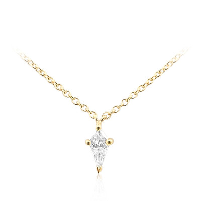 9K VS2 (F) Diamond Gold Necklace (de Melo)