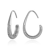 Zircon Silver Earrings