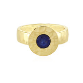 Madagascar Blue Sapphire Silver Ring (MONOSONO COLLECTION)