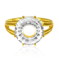 9K White Quartz Gold Ring (Glenn Lehrer)